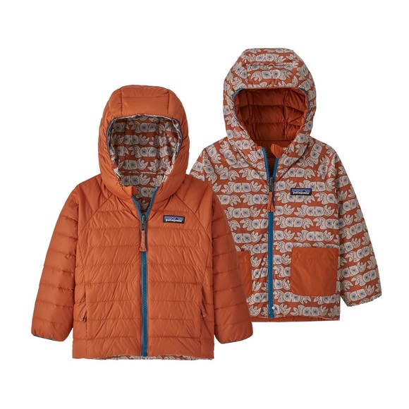 Patagonia Kids' Reversible Down Sweater Hoody - Picture 1 of 6